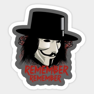 Remember Remember Sticker